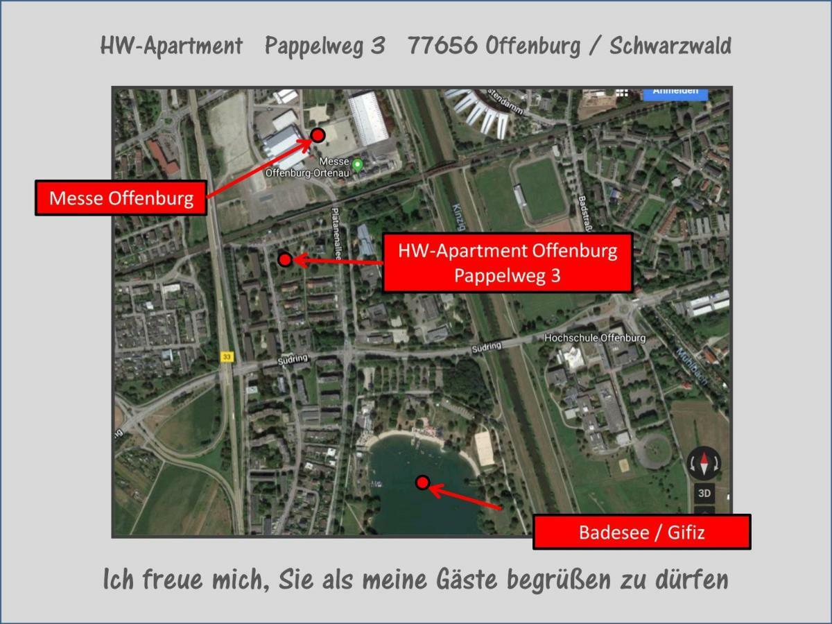Offenburg Apartment Eksteriør bilde